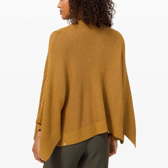 Lululemon Softer Still Wrap Sweater in Spiced Bronze - Size XS/Small - Picture 3 of 10